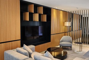 wooden wall cladding